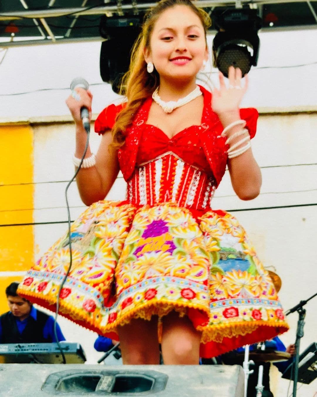 ‘Muñequita Milly’ en su infancia.