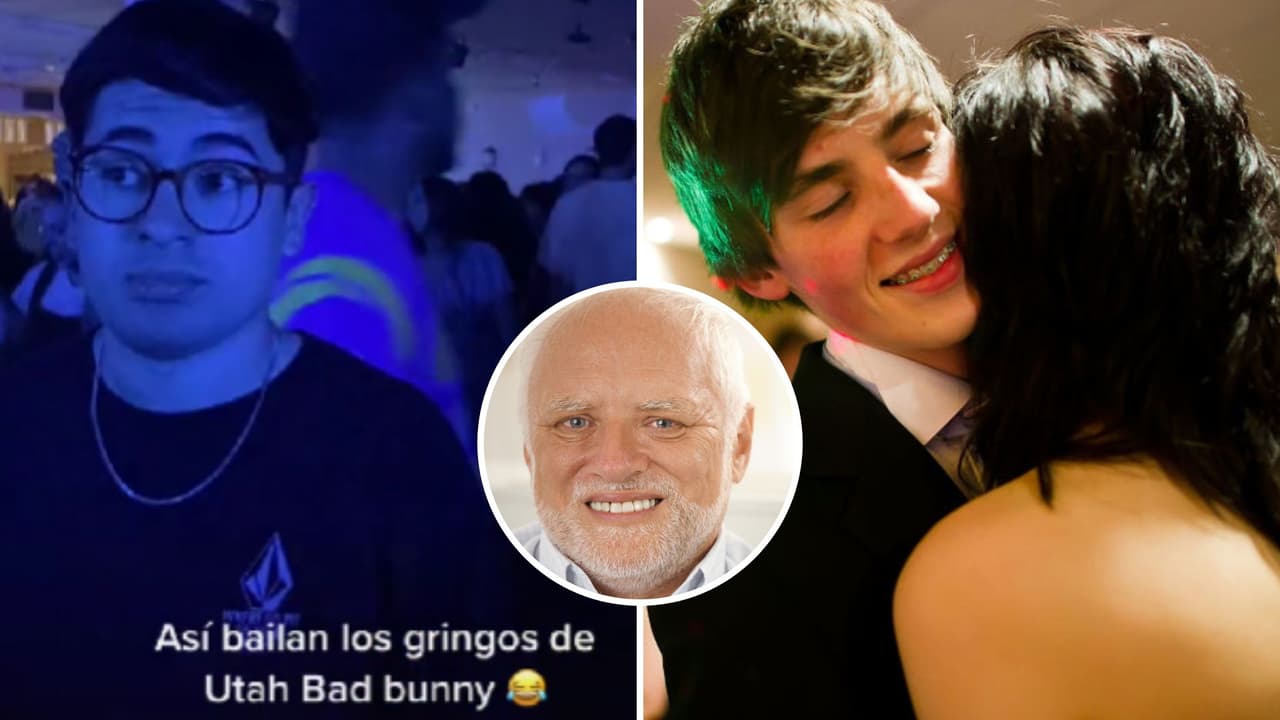 Exhiben a pareja estadounidense bailando reguetón como si fuera vals: latinos se burlan en redes