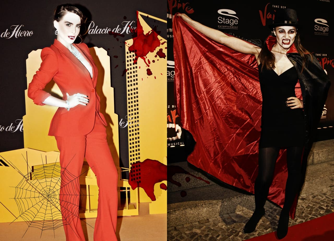 Como Belinda, que sería una vampirita increíble y muy sexy. Hasta de colmillos se ve hermosa.