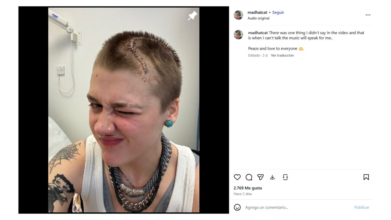 Así reapareció Ava Mannings tras dos años lejos de las redes sociales.