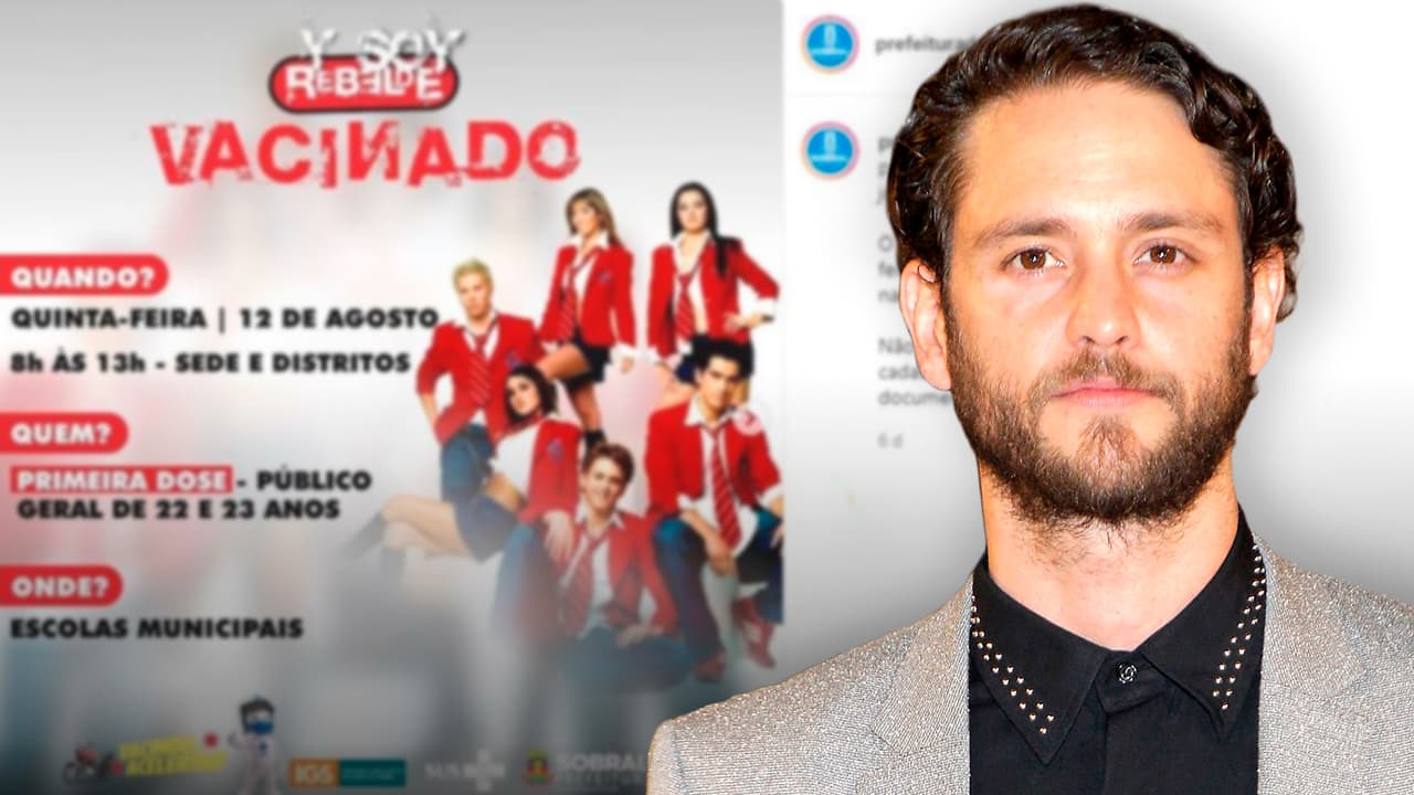 Christopher Uckermann se opone al uso de la imagen de RBD para promover la vacunación en Brasil