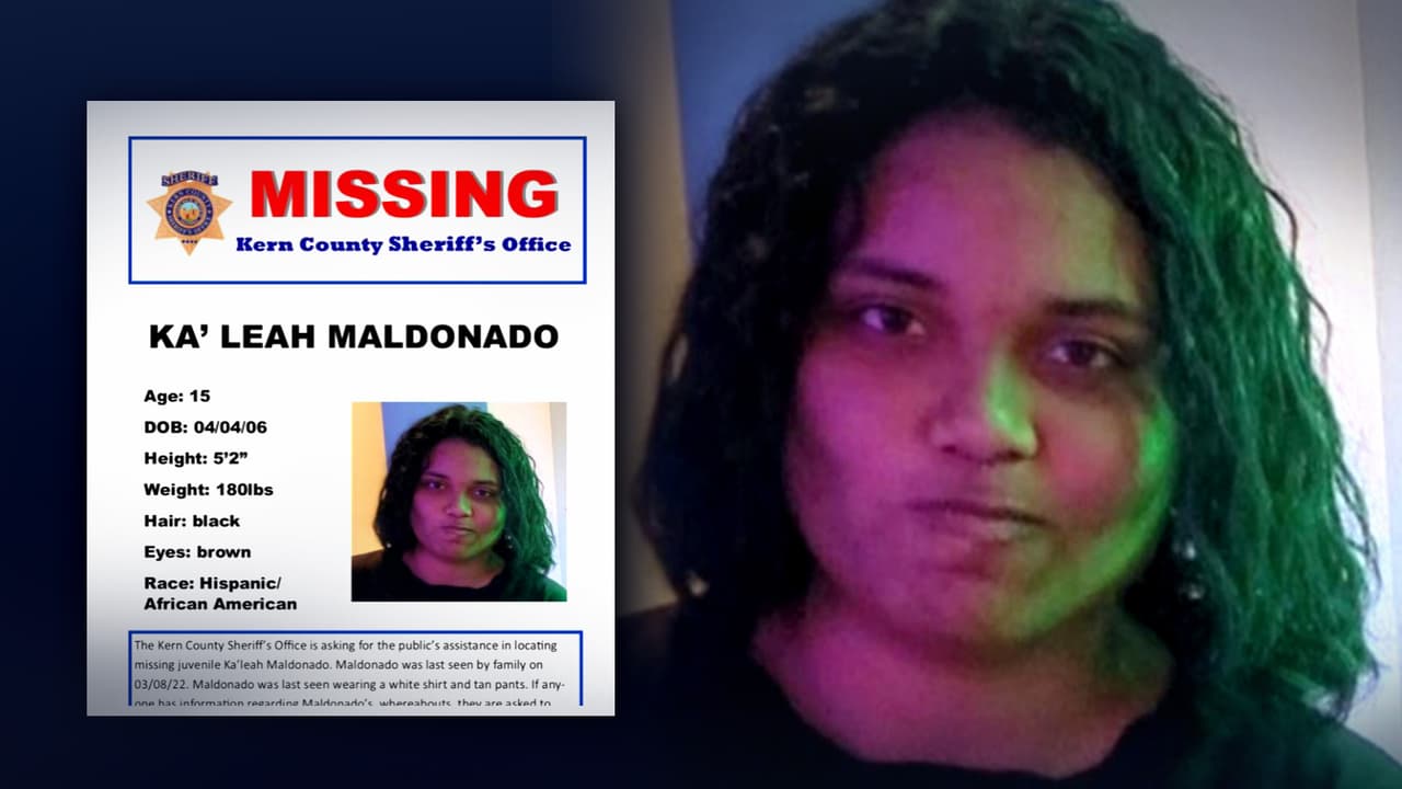 Ella es Ka’leah Maldonado, la adolescente de 15 años de Kern desaparecida desde el 8 de marzo
