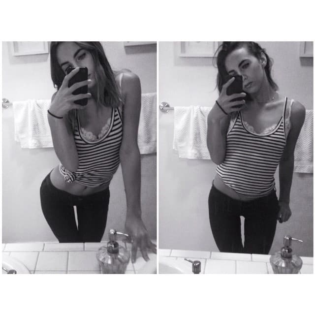 Disfruta de las selfies más sensuales de Isabella.