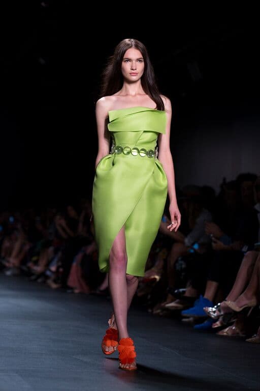 De ahí viene la inspiración de Sánchez. Diseñador Ángel Sánchez. NYFW, Spring/Summer 2016 - 15/09/2015