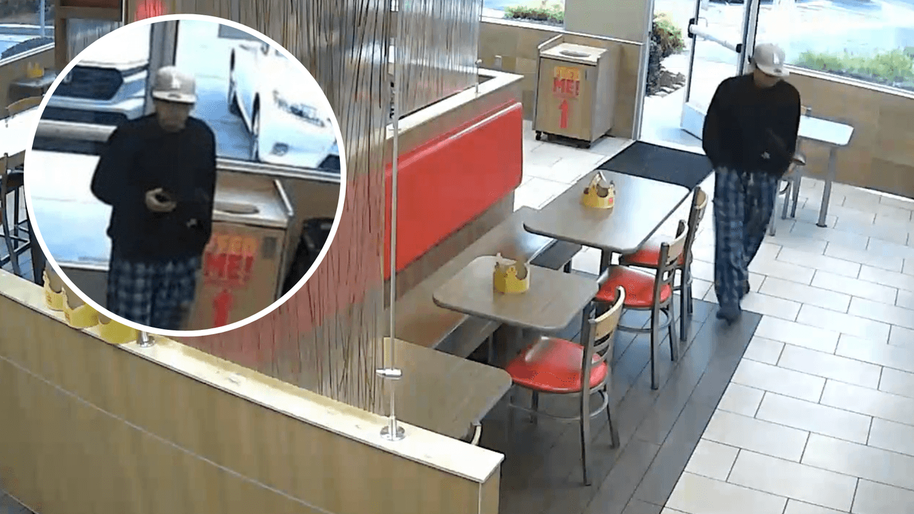 Piden ayuda para identificar a un sospechoso armado que asaltó a dos mujeres en un Burger King en Lawrenceville