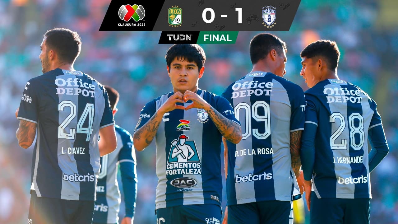 Chofis mantiene al Pachuca como líder tras vencer al León