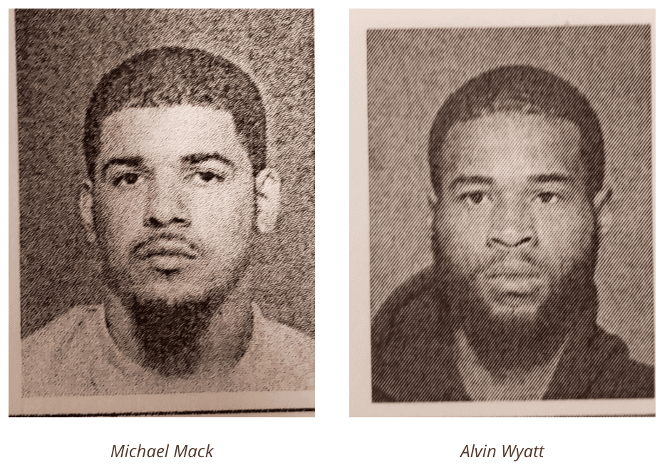 Michael Mack y Alvin Wyatt.