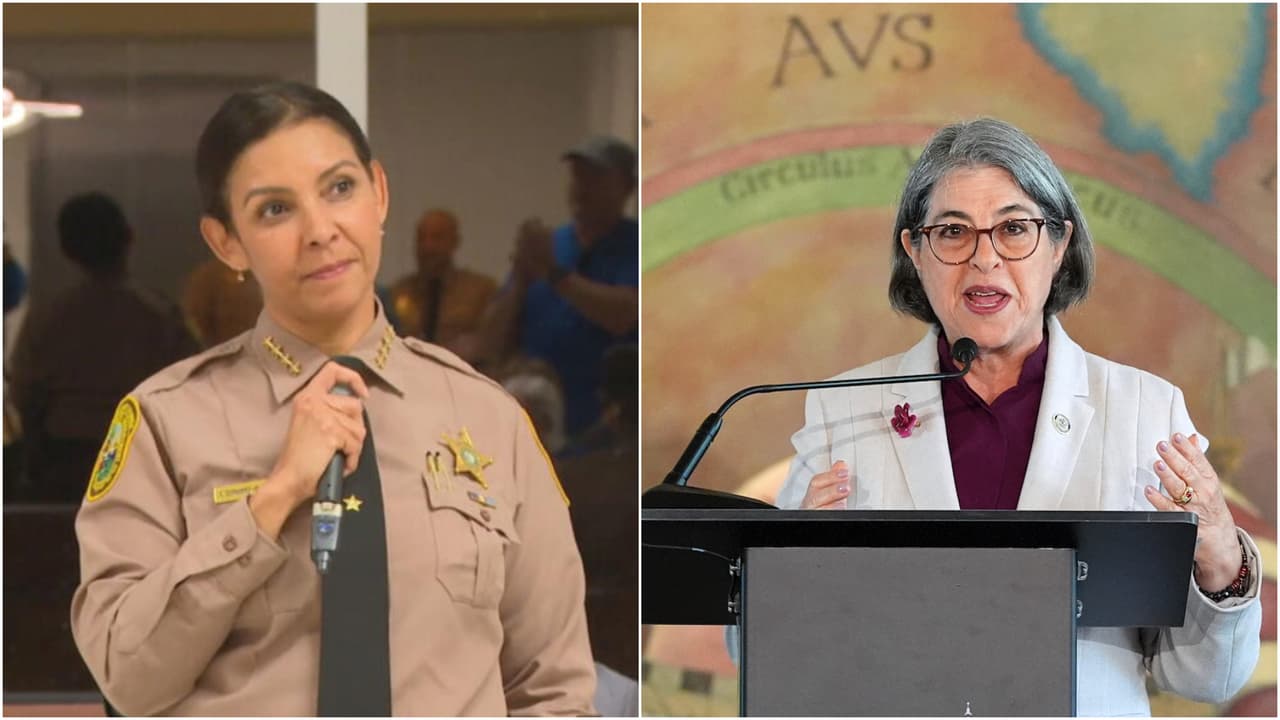 Sheriff de Miami-Dade lleva a DeSantis su pulso con la alcaldesa Levine Cava por el presupuesto