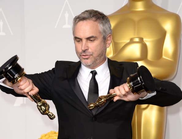 El mexicano Alfonso Cuarón triunfó como Mejor director en los Premios Oscar de 2014 por su trabajo con
<i>Gravity</i>.