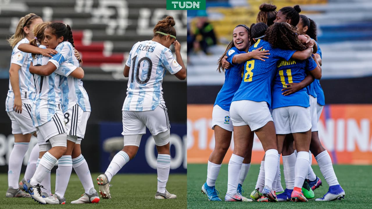 Argentina logra primer triunfo y Brasil golea en el Sudamericano Feminino Sub-17