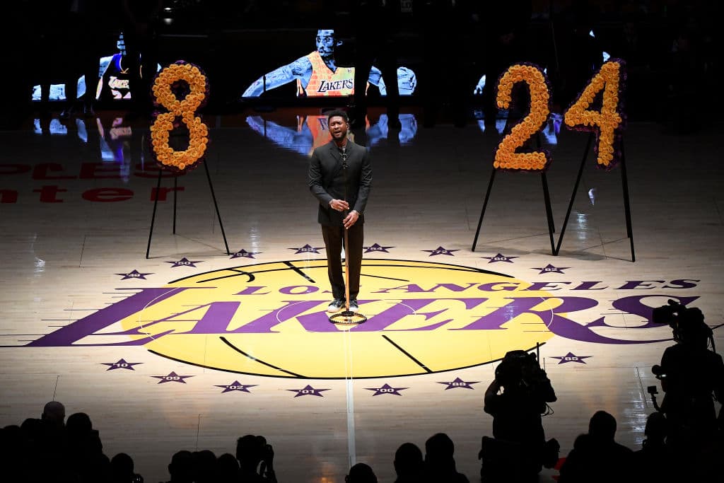 Así se vivió el emotivo homenaje a Kobe y Gianna Bryant en el regreso de Los Angeles Lakers a la duela.