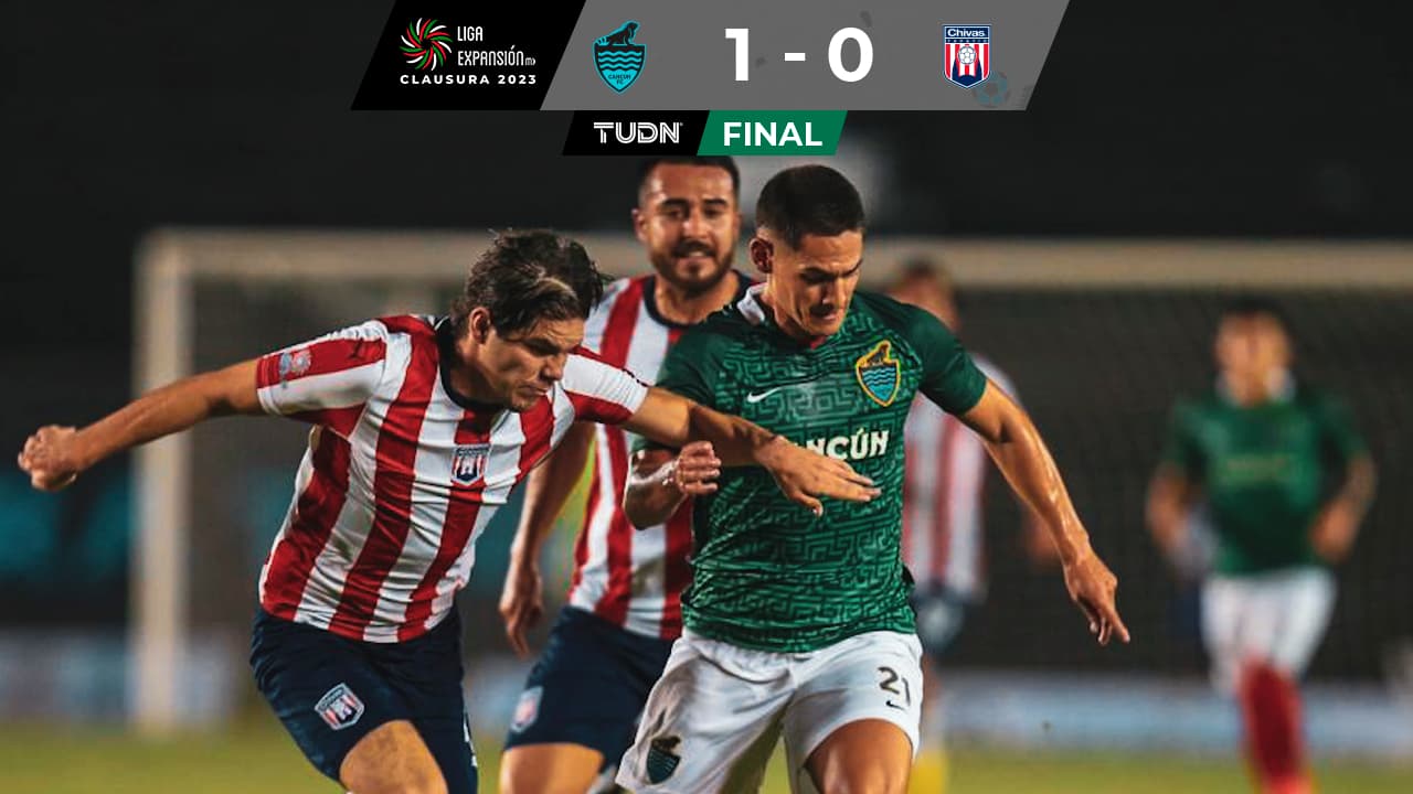 Tapatío fracasa ante Cancún para lograr liderato en la Jornada 14 de Liga Expansión MX