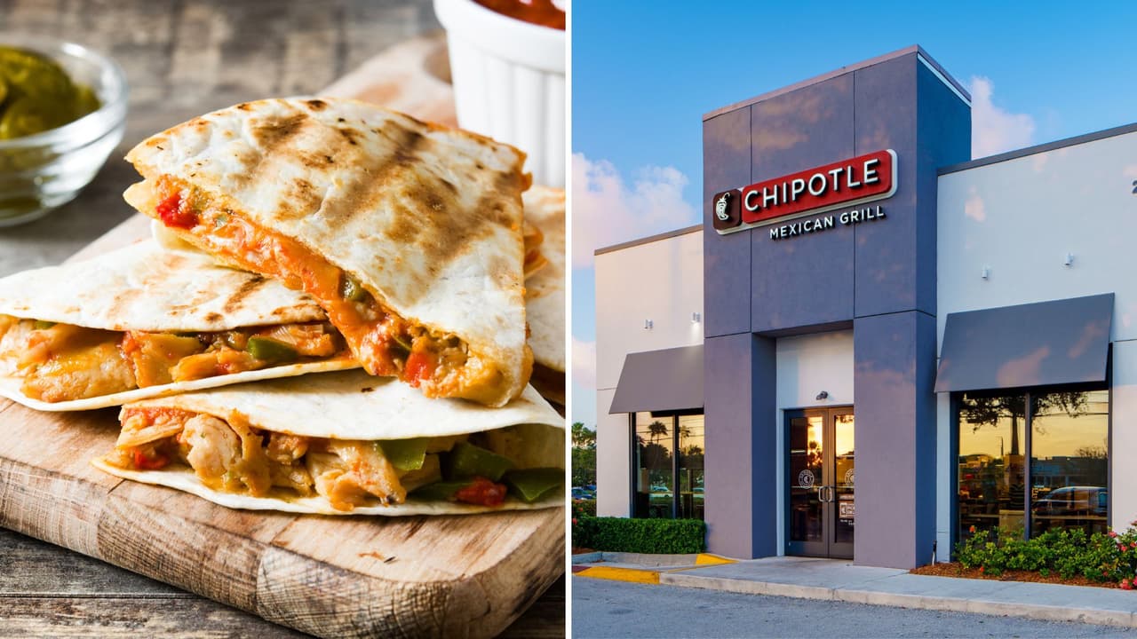 Chipotle regala 20,000 quesadillas en el Día Nacional de la Quesadilla, pero tienes que hacer esto