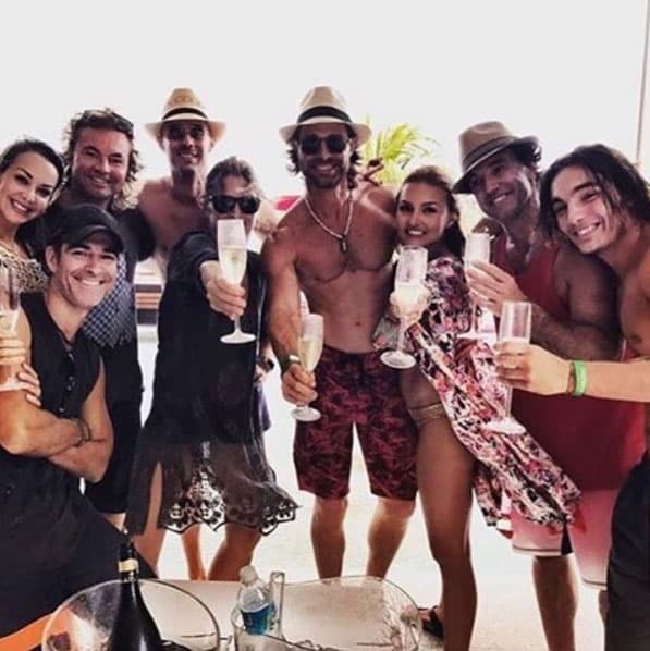 No dejaron de divertirse desde su llegada a Quintana Roo, se la vivieron de fiesta.