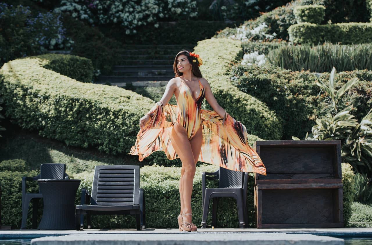 Marisela de Montecristo en el hotel Cardedeu Residence de El Salvador, junto al Parque Nacional Cerro Verde.