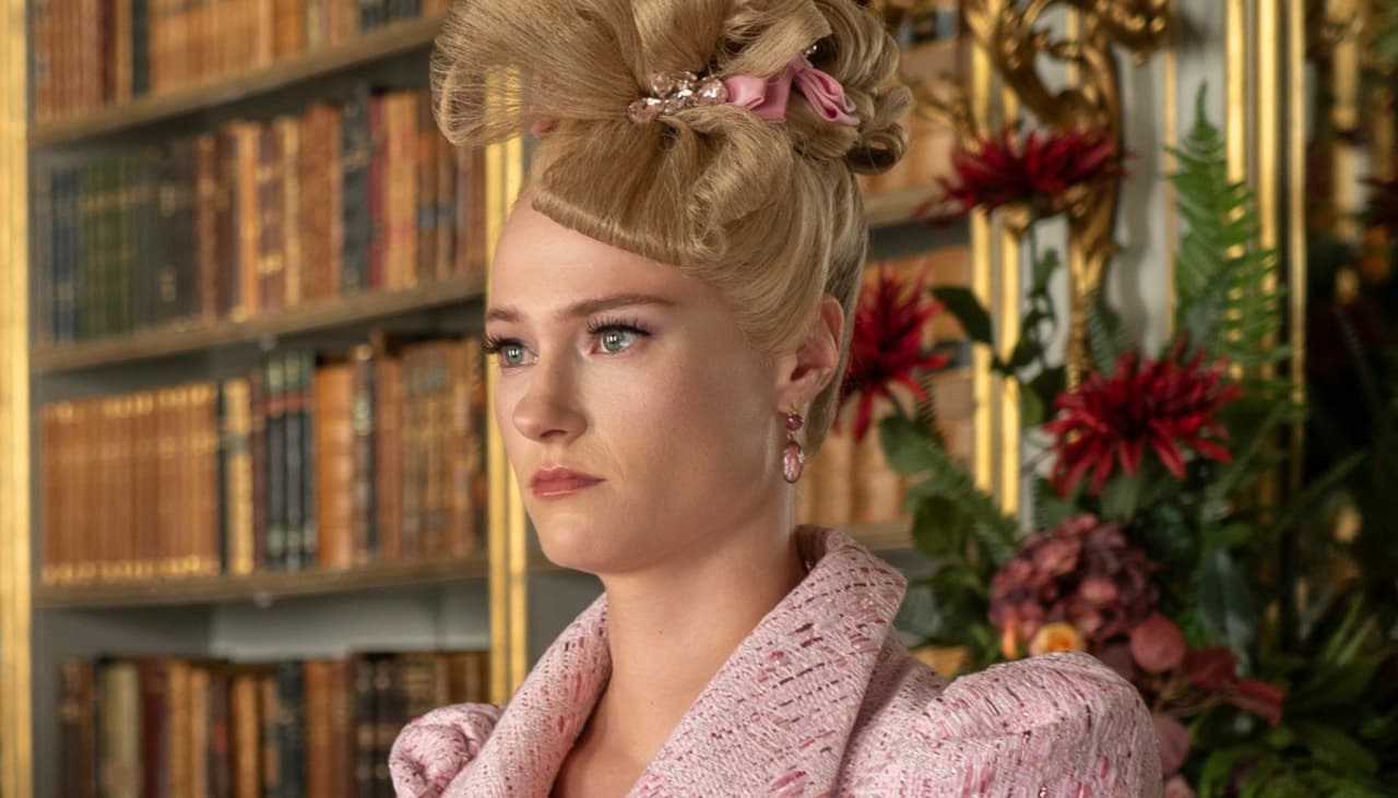 Cressida Cowper (Jessica Madsen) em "Bridgerton 3" (2024)