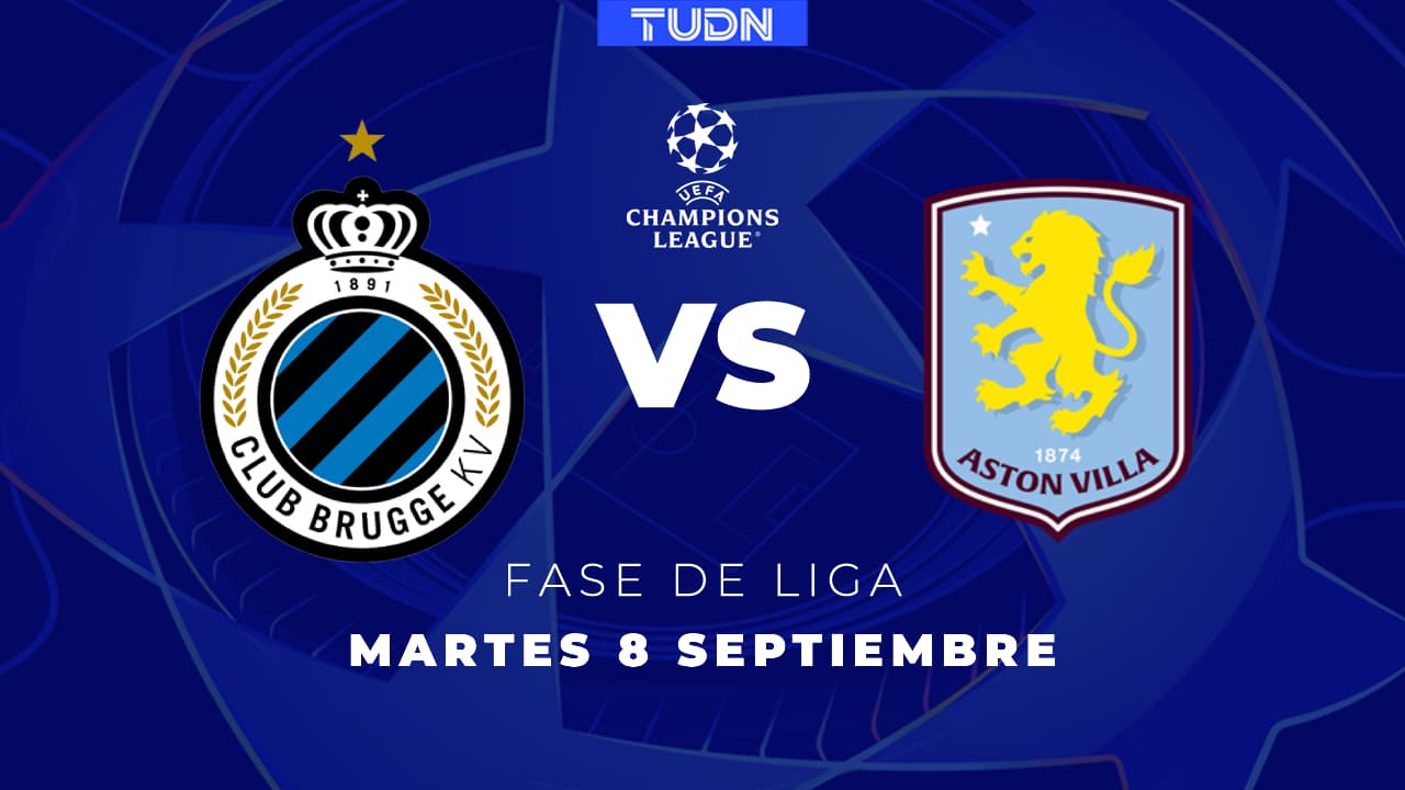 EN VIVO | Club Brujas vs. Aston Villa - UEFA Champions League