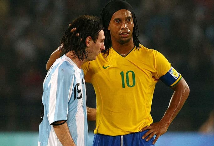 Ronaldinho: ''Si Messi se retira de la selección lo van a extrañar''
