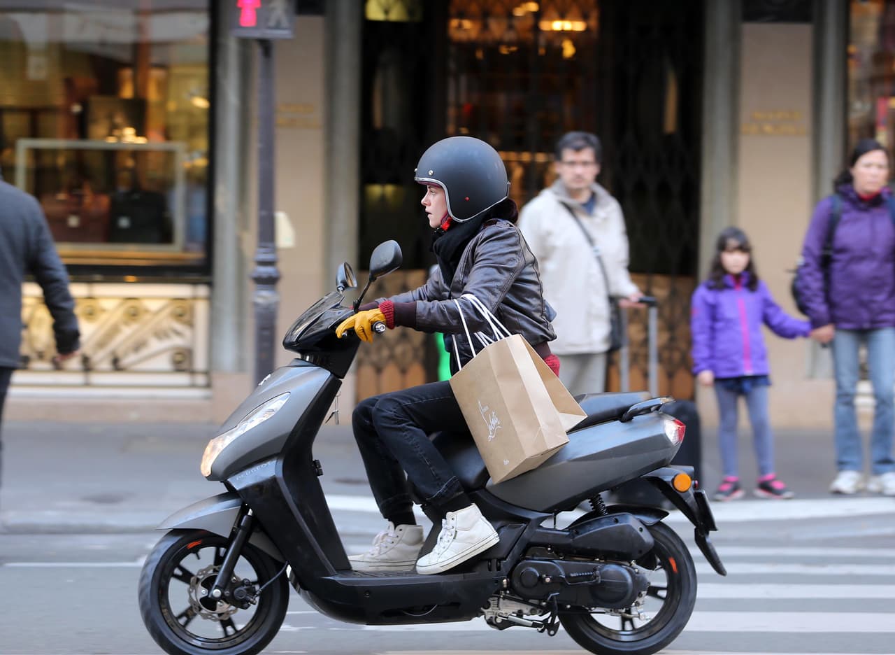 ¡Salió a toda velocidad!