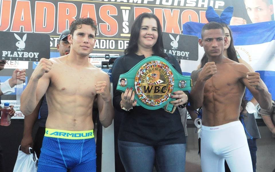 Carlos Cuadras y Dixon Flores en peso