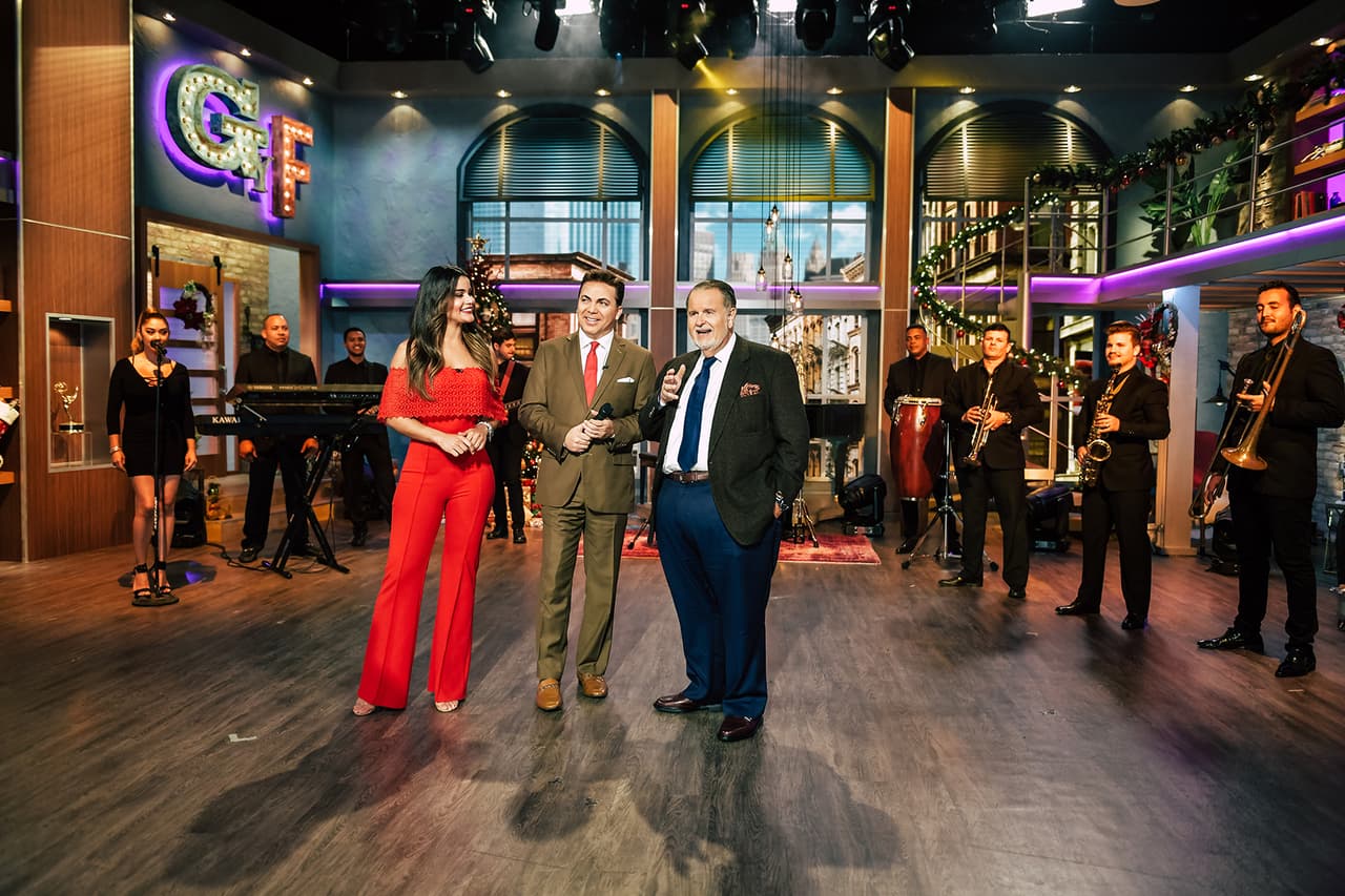 Había llegado el momento de que Cristian cantara.