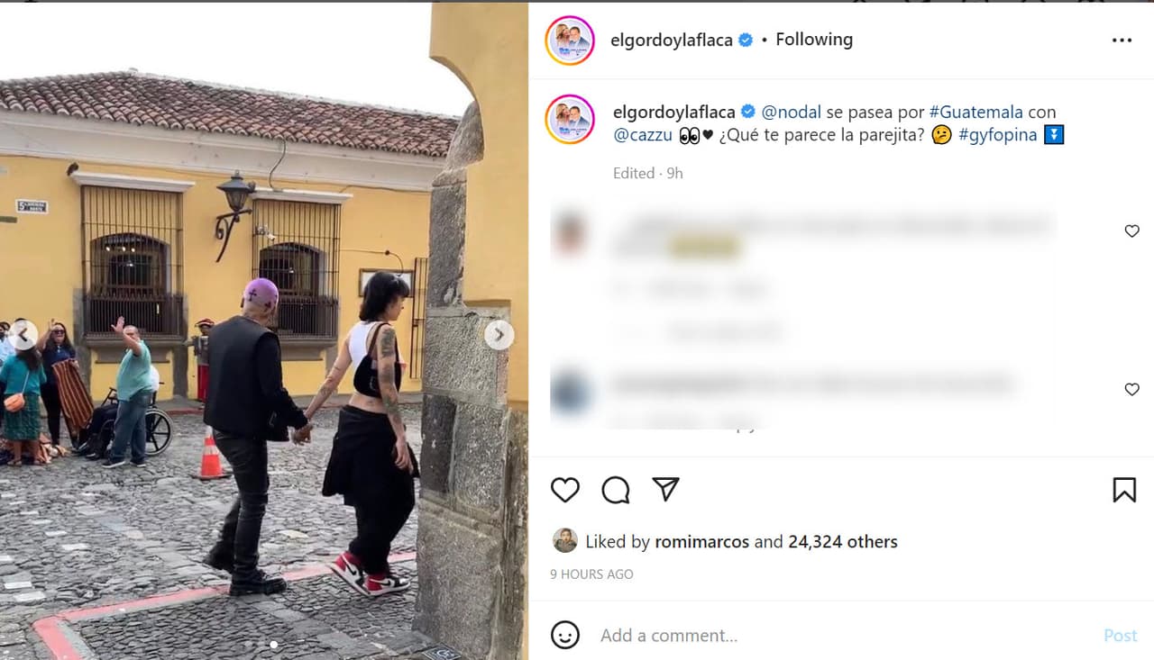 Luego de la ruptura con Belinda en febrero pasado,
<b><a href="https://www.univision.com/shows/el-gordo-y-la-flaca/con-una-rubia-parecida-a-sus-ex-en-primera-fila-y-dos-horas-tarde-christian-nodal-se-presento-en-mexico-video" target="_blank">Nodal ya había advertido que tenía "amigas"</a></b> y en más de una ocasión se le ha visto con chicas desde que está soltero.