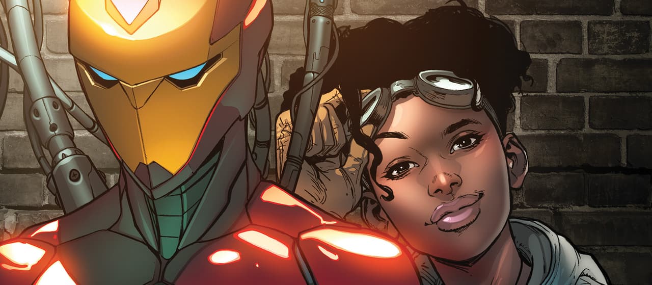 Riri Williams es es secreto la heroína Ironheart