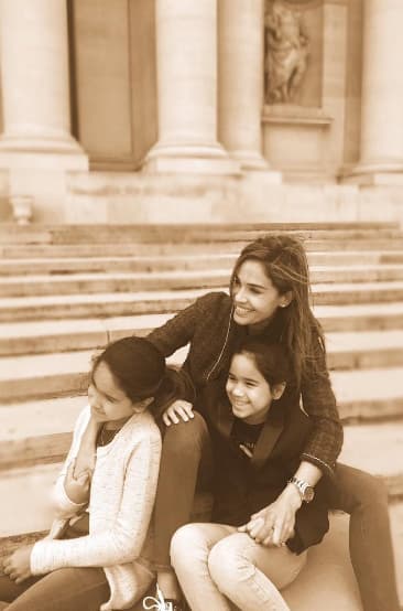 Su motor de vida. Cada paso de Karla es pensando en su familia.