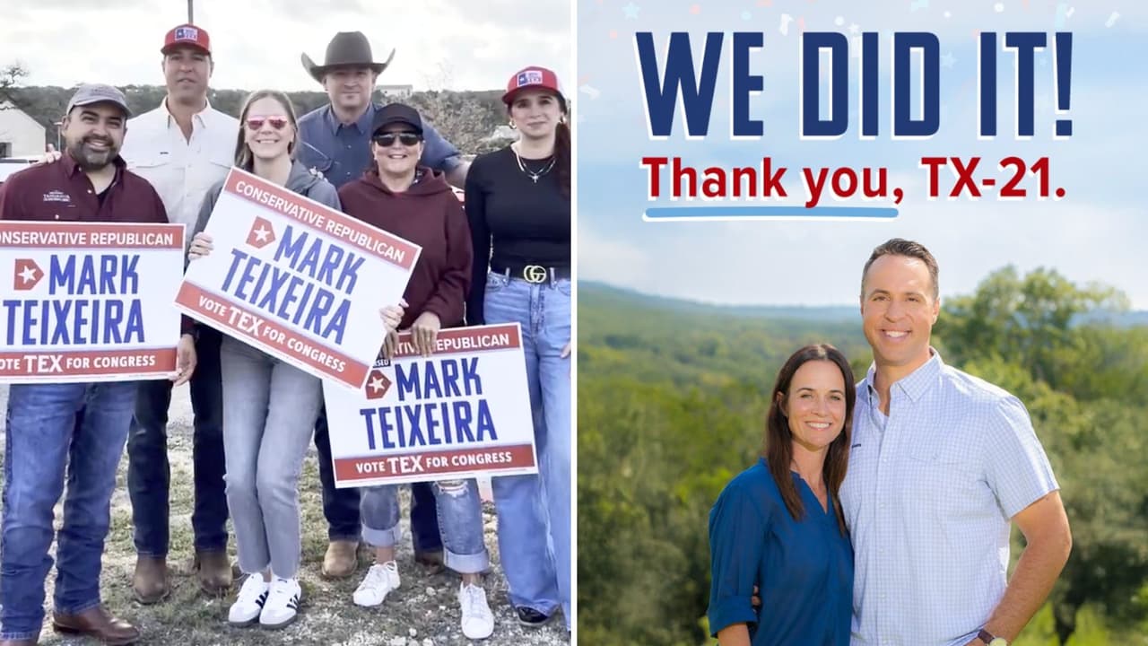 Retirada estrella de los Yankees se proclama ganador virtual en primarias de Texas