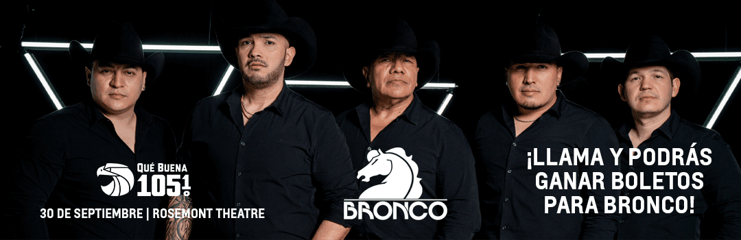 Oportunidad de ganar boletos para Bronco