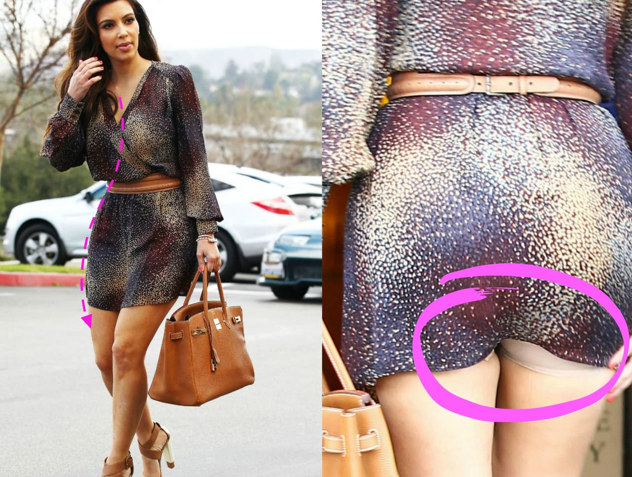 Una maestra de las fajas es Kim Kardashian, y claro, con esas curvas es necesario mantenerlo todo bajo control. Una de las prendas de las que más se ayuda son las fajas de muslos, estas reducen la apariencia de celulitis.