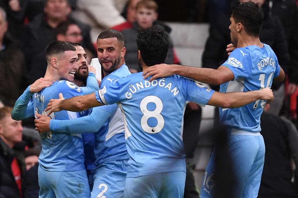 Con autogol de Eric ailly y la anotación de Bernardo Silva le dan la victoria 0-2 al Manchester City en el primer derby de Manchester de esta temporada.