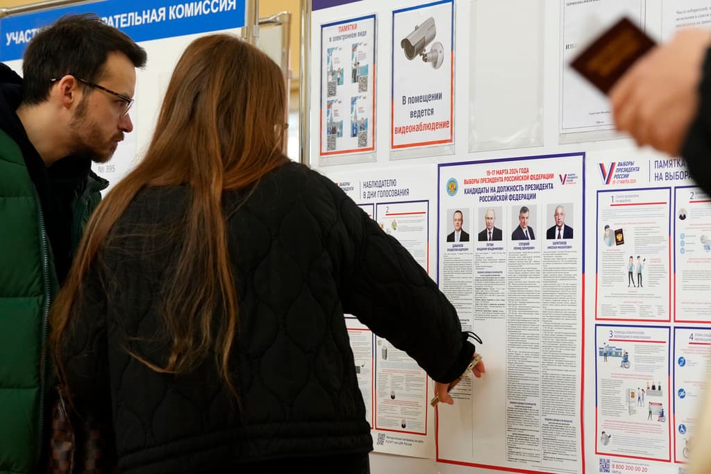 Putin es reelegido en Rusia con una oposición aniquilada por la represión