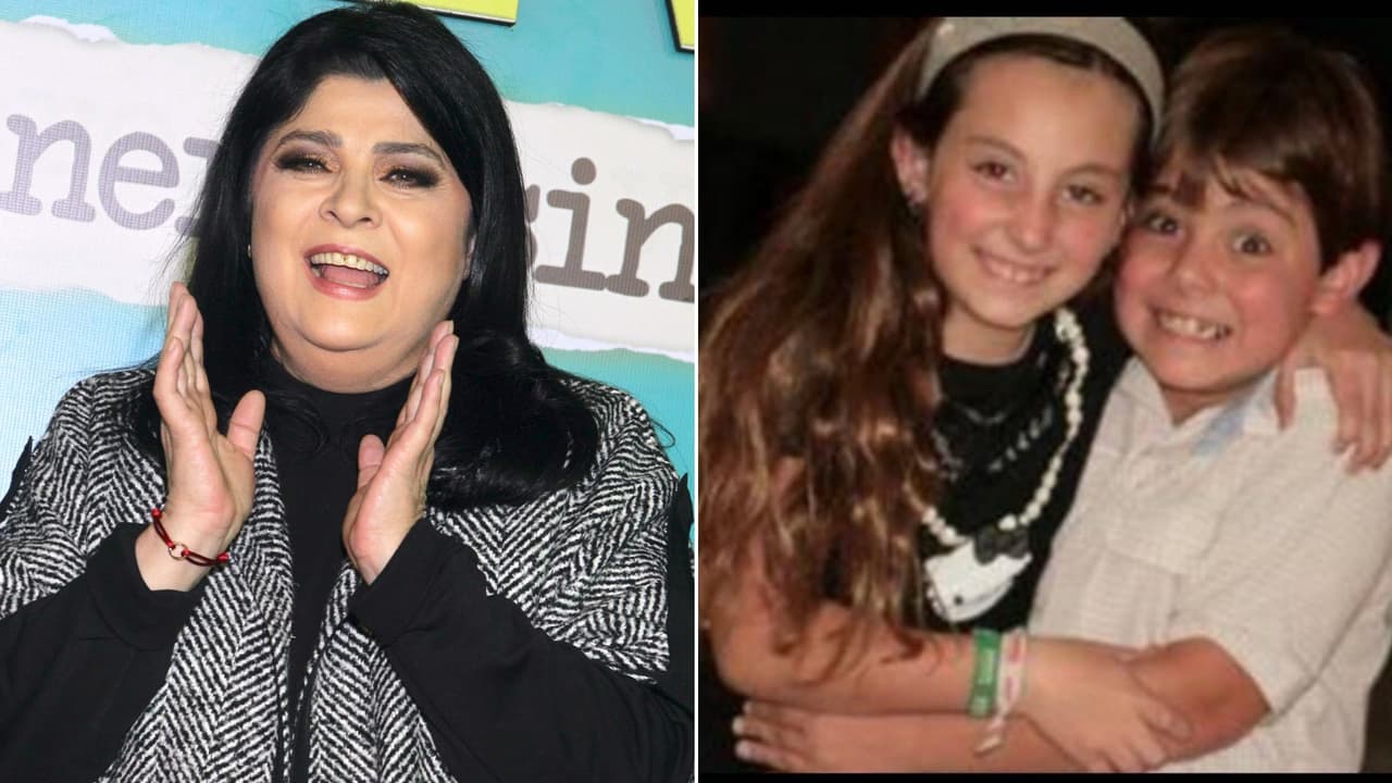 Victoria Ruffo muestra como pocas veces a sus hijos mellizos: así de grandes lucen Vicky y Anuar