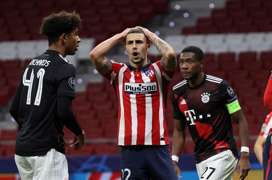 Se salva el Bayern Munich y empata 1-1 ante el Atlético de Madrid. Joao Félix abría el marcador a favor de los 'Colchoneros', pero fue casi al finalizar el partido, cuando Thomas Müller igualó el partido en el Wanda Metropolitano, durante la quinta Jornada de la UEFA Champions League.