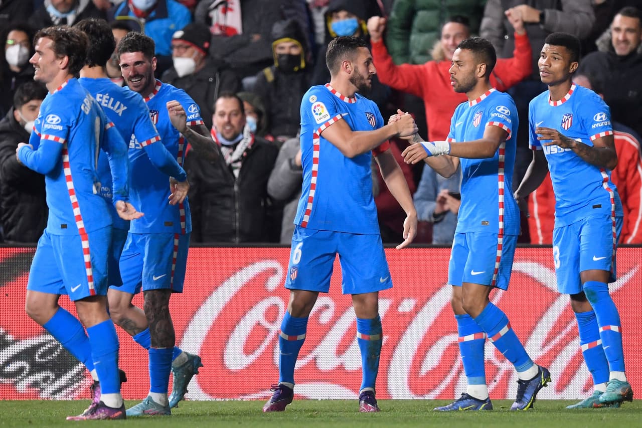 El Triunfo llegó Gracias a Koke quien anotó a los 49 minutos