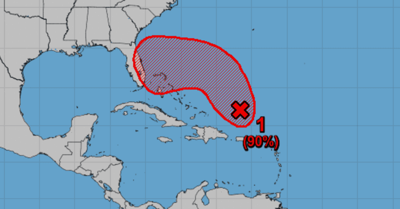 Gobernador de Florida emite estado de emergencia por la tormenta subtropical Nicole