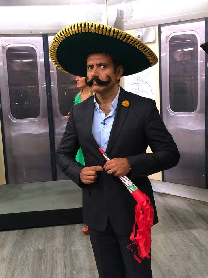 Héctor muy al estilo mexicano.
