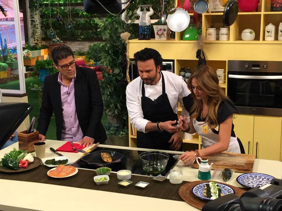 El Chef Oropeza nos prepara una receta deliciosa.