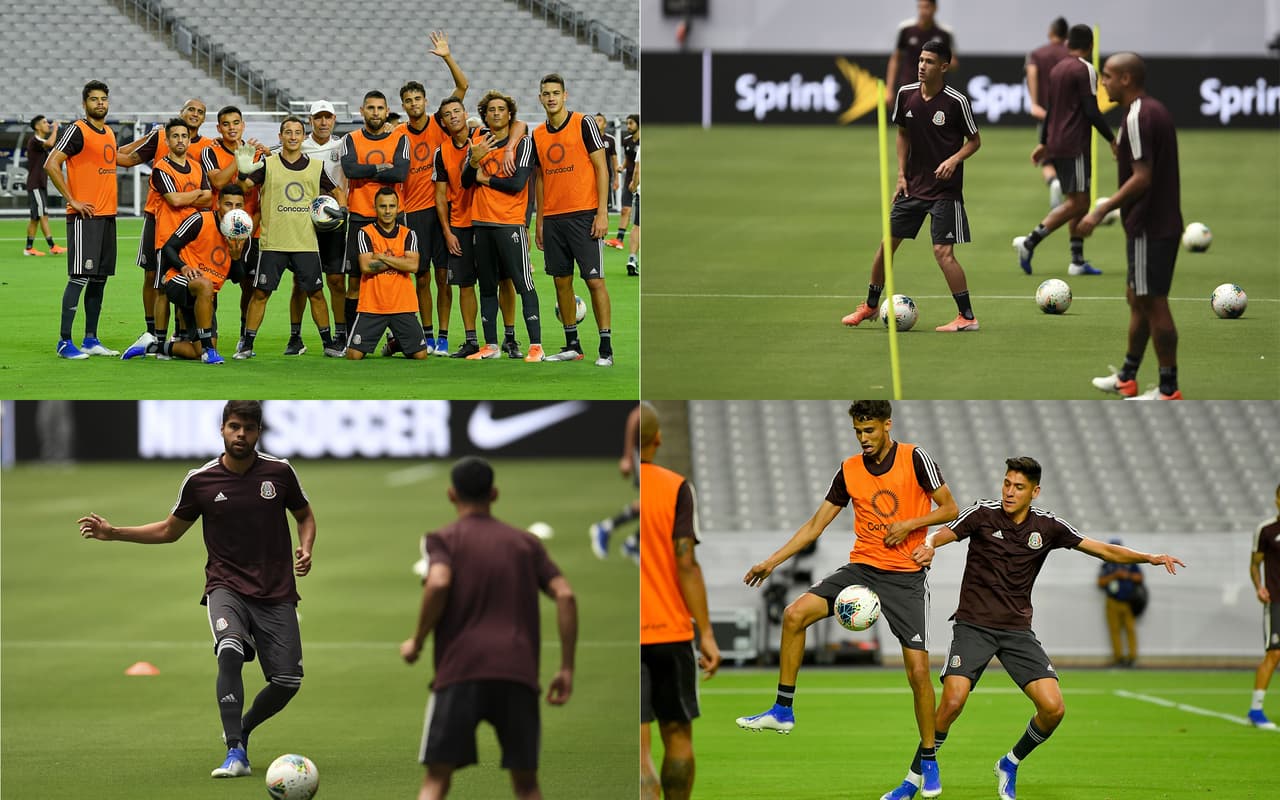 La Selección Mexicana de fútbol cerró así su preparación de cara a su importante duelo por la Semifinal de la Copa Oro 2019 cuando este martes en Phoenix se vea las caras ante la revelación del torneo, la Selección de Haití. Los integrantes del Tricolor y su entrenador, el argentino Gerardo 'Tata' Martino, sostuvieron un encuentro con la prensa luego de la práctica con el que bajaron el telón de los preparativos para su duelo que da un boleto a la Final del certamen.