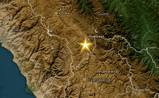 7 km al S de Chupaca, Chupaca - Junín18 de julio de 2026 a las 21:24:34 hrs