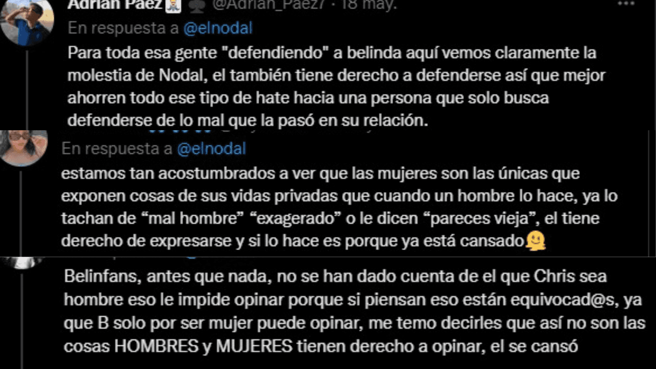 Así mostraron el apoyo a Nodal