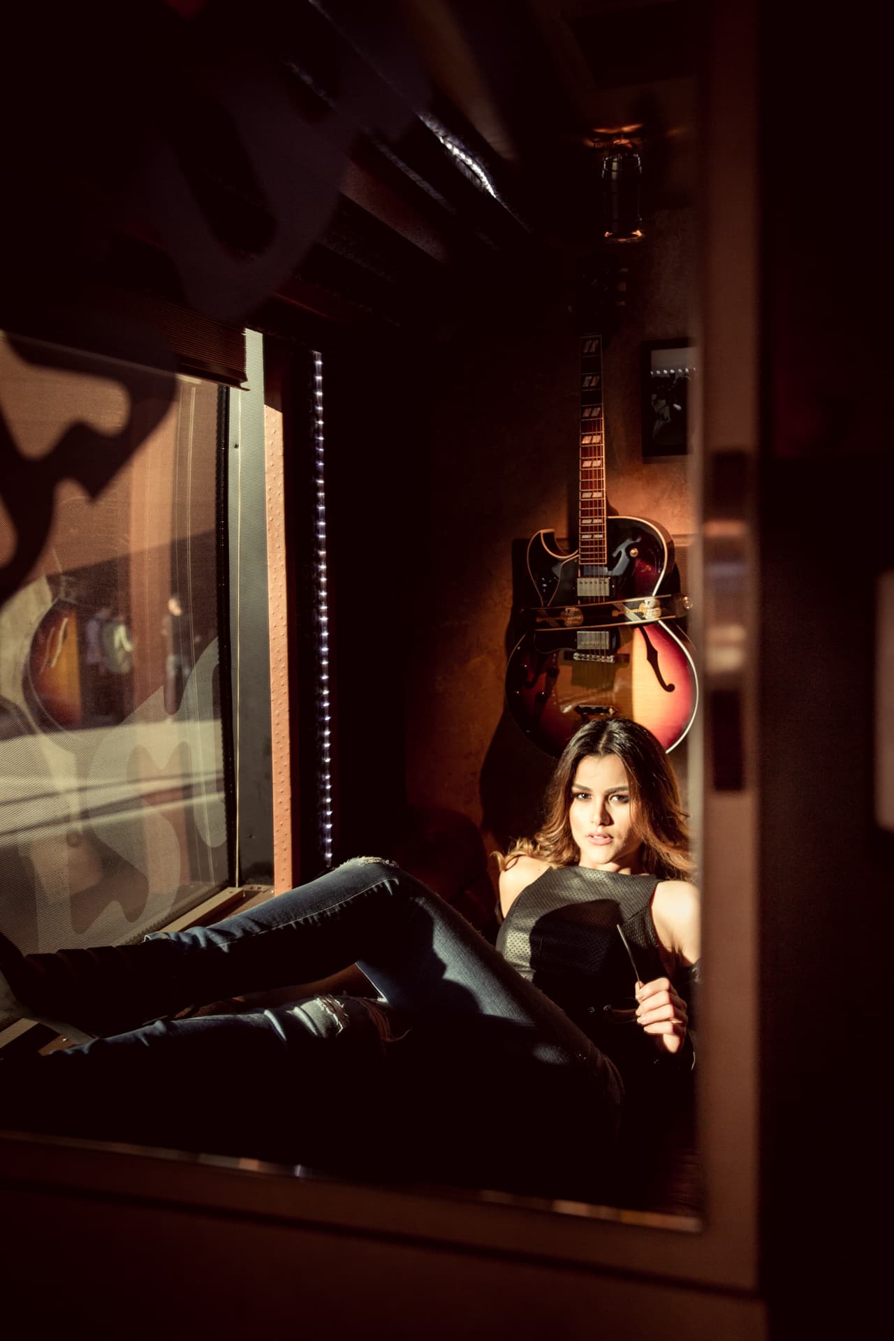 Clari es toda una rock star.