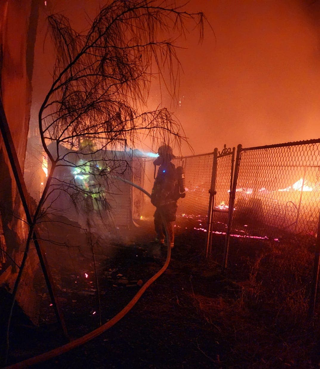 Devastador incendio en el condado de Pinal.