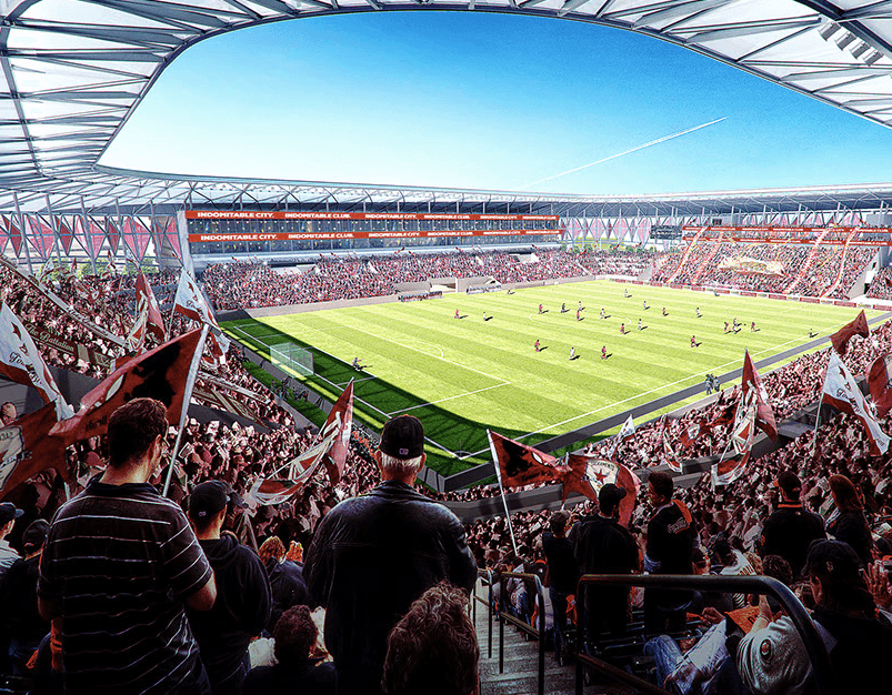 Sacramento Republic FC ya presentó planes para un estadio en caso de entrar a la MLS