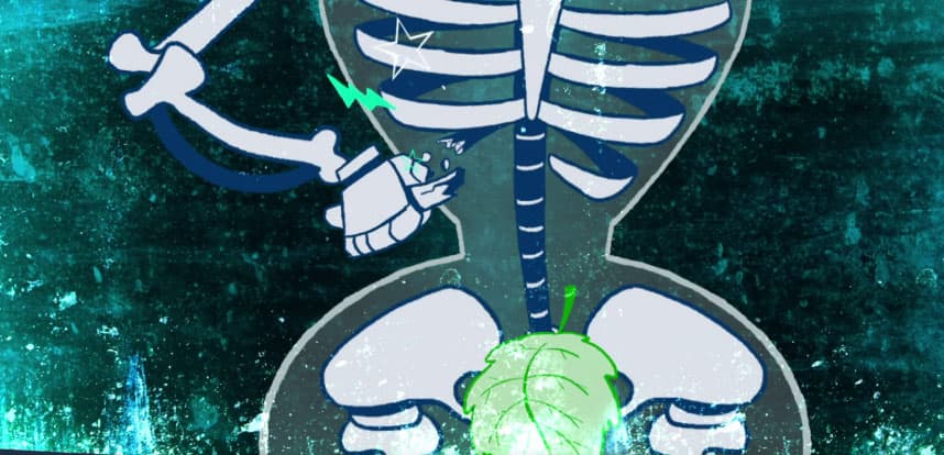 Hasta tiene una alusión a la costilla que siempre chismean que se quitó...