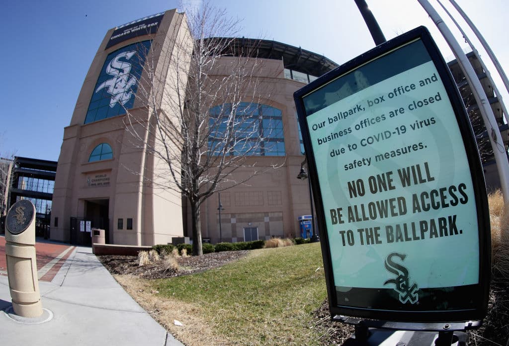 Vista general del Guaranteed Rate Field donde los Chicago White Sox abrirían contra los Kansas City Royals.