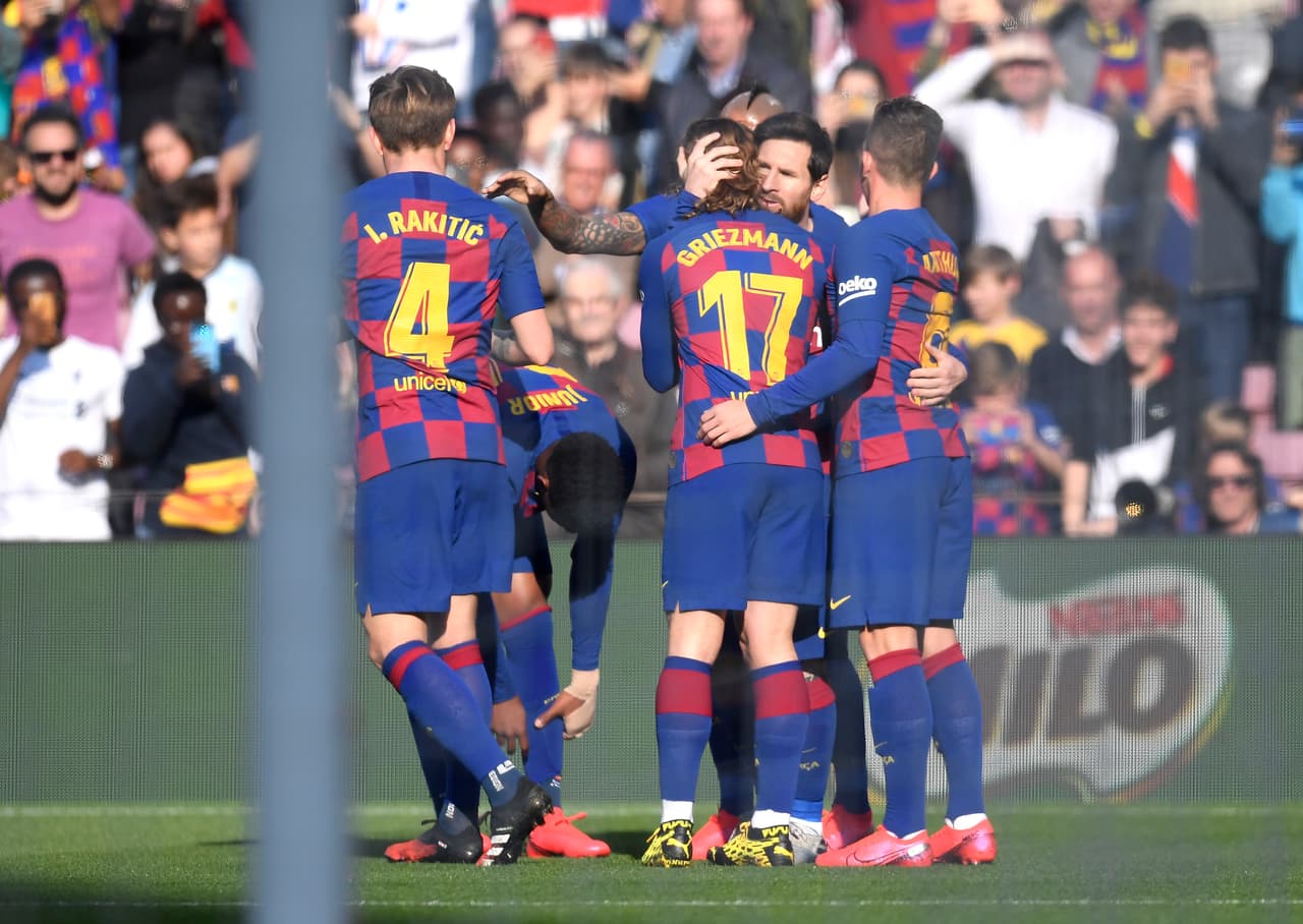 Un par de minutos después, llegó el tercero del día para Messi.