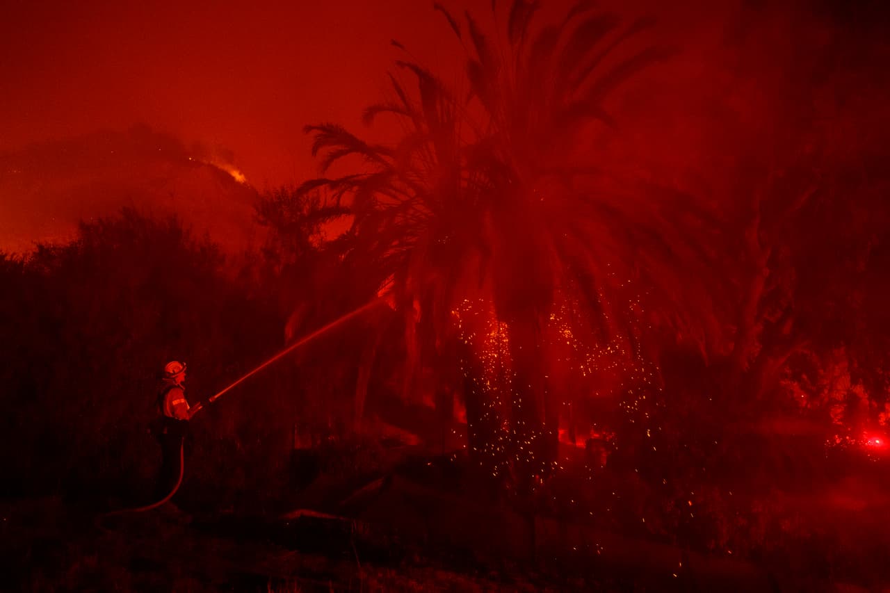 Hasta el mediodía de este 10 de diciembre, Franklin Fire tiene el
<b>cero por ciento de contención.</b>