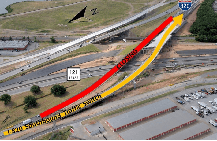 Atención: hay cierres y desvíos en estas autopistas de DFW este fin de semana